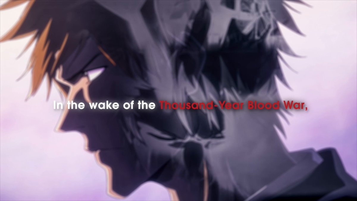 BLEACH Mirrors High new trailer Tite Kubo Soul Reapers