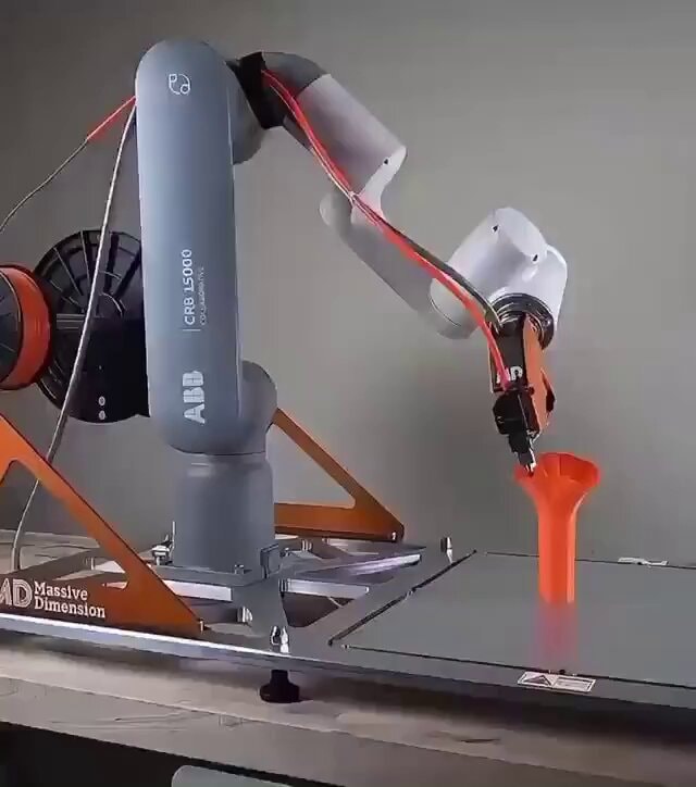 ABB robot 3D printing