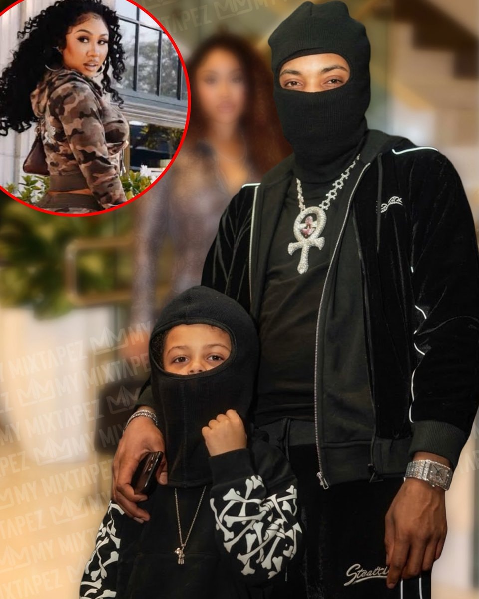 Ari and G Herbo on their son Yosohn