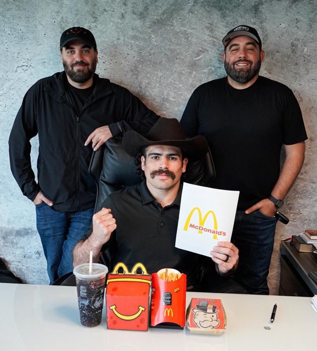 Luis Hernandez UFC McDonald's sponsorship