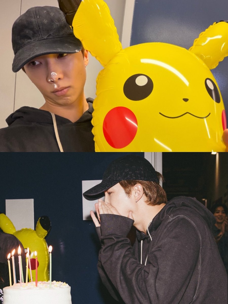 Namjoon birthday Pikachu