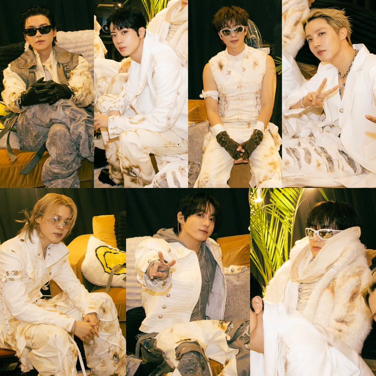 BTS posing game