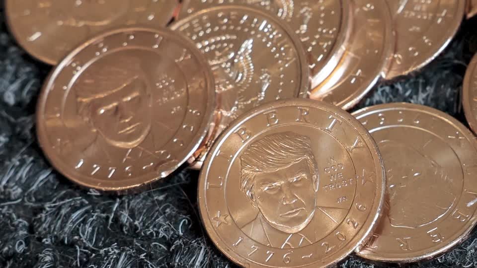 US Mint Trump $1 coin 2026