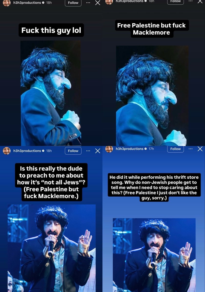 Ethan Klein Macklemore reaction