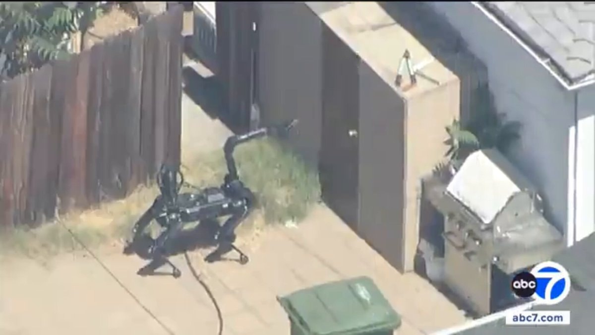 robot dogs ICE immigration enforcement