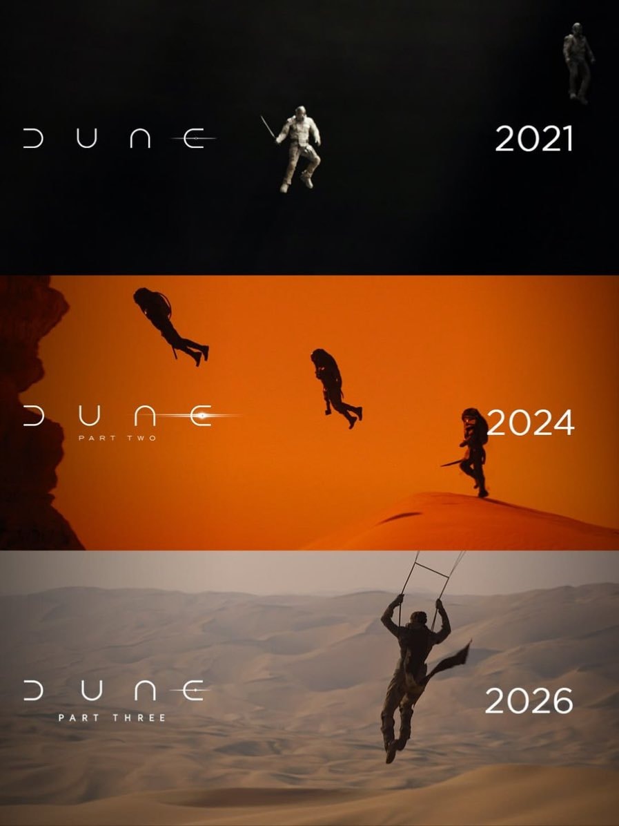 Dune Part Three 2026 poster