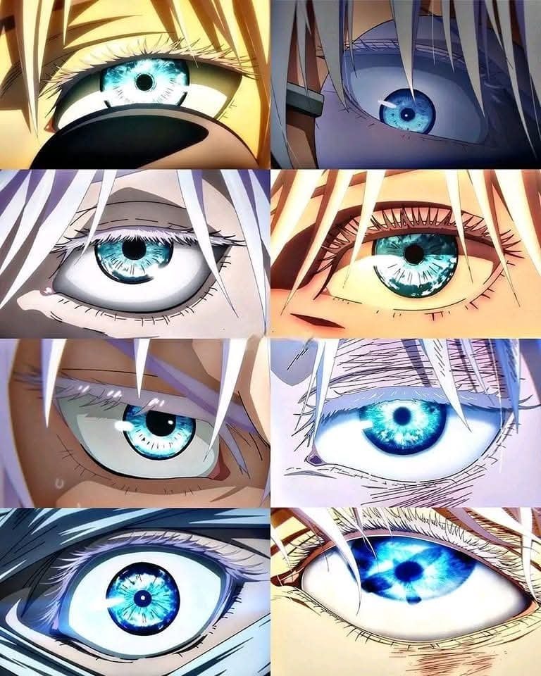 Gojo eyes collage