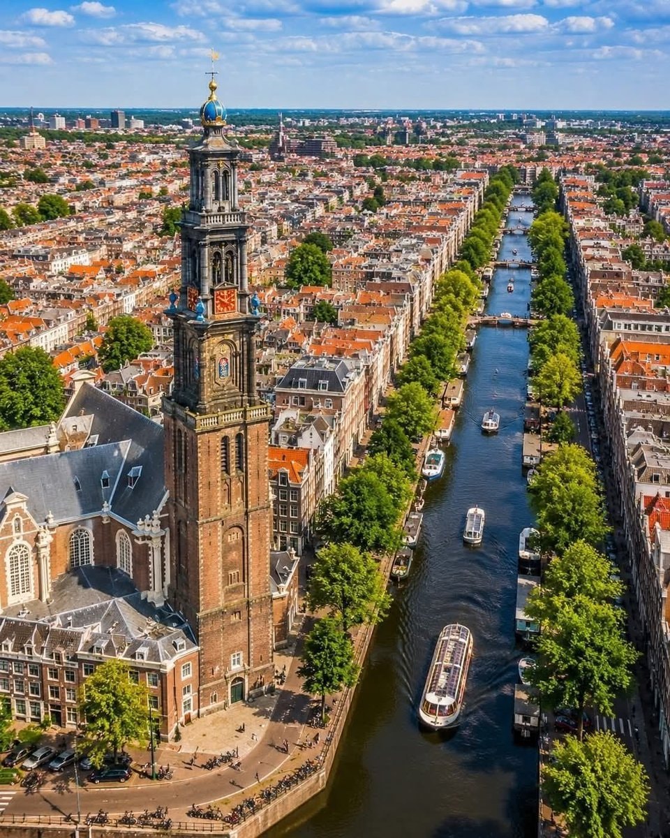 Amsterdam, Netherlands aerial view (photo 2 of 2)