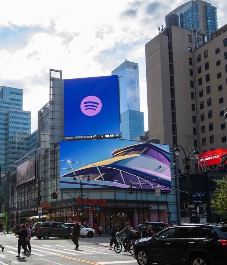 Spotify GTA 6 billboard spotted (photo 2 of 4)