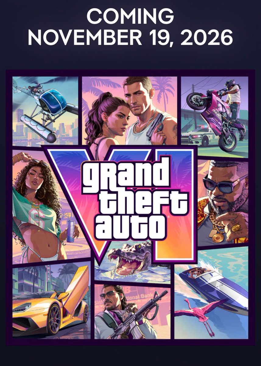 GTA 6 release one month away (photo 2 of 2)