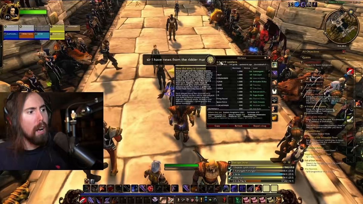 Asmongold Hand of God Olympus
