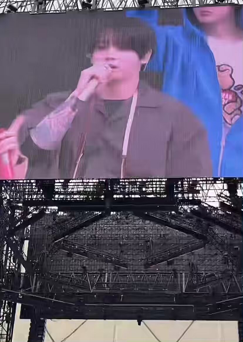 BTS Argentina soundcheck
