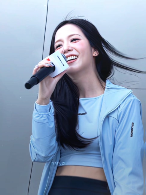 JISOO Salomon Beijing fancam