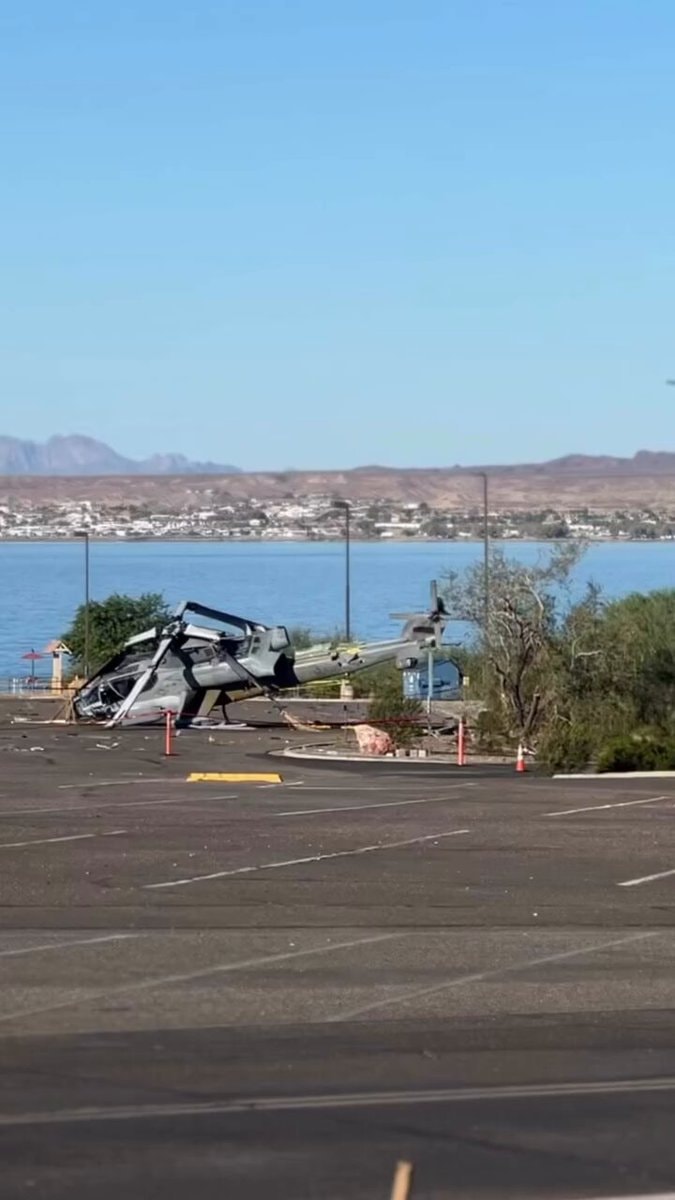 U.S. Marine Corps helicopter crash Lake Havasu City