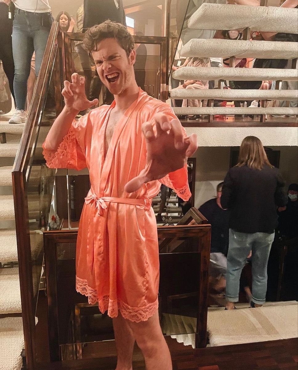 Jack Quaid Herogasm set The Boys (photo 2 of 2)