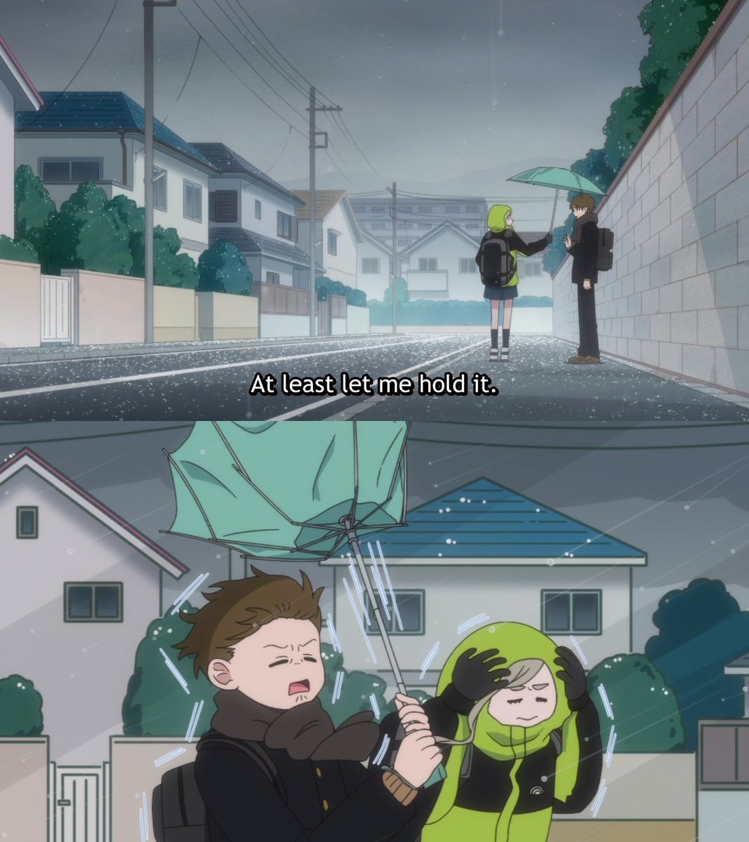 You and I Are Polar Opposites Season 2 umbrella scene You and I Are Polar Opposites Season 2 umbrella scene