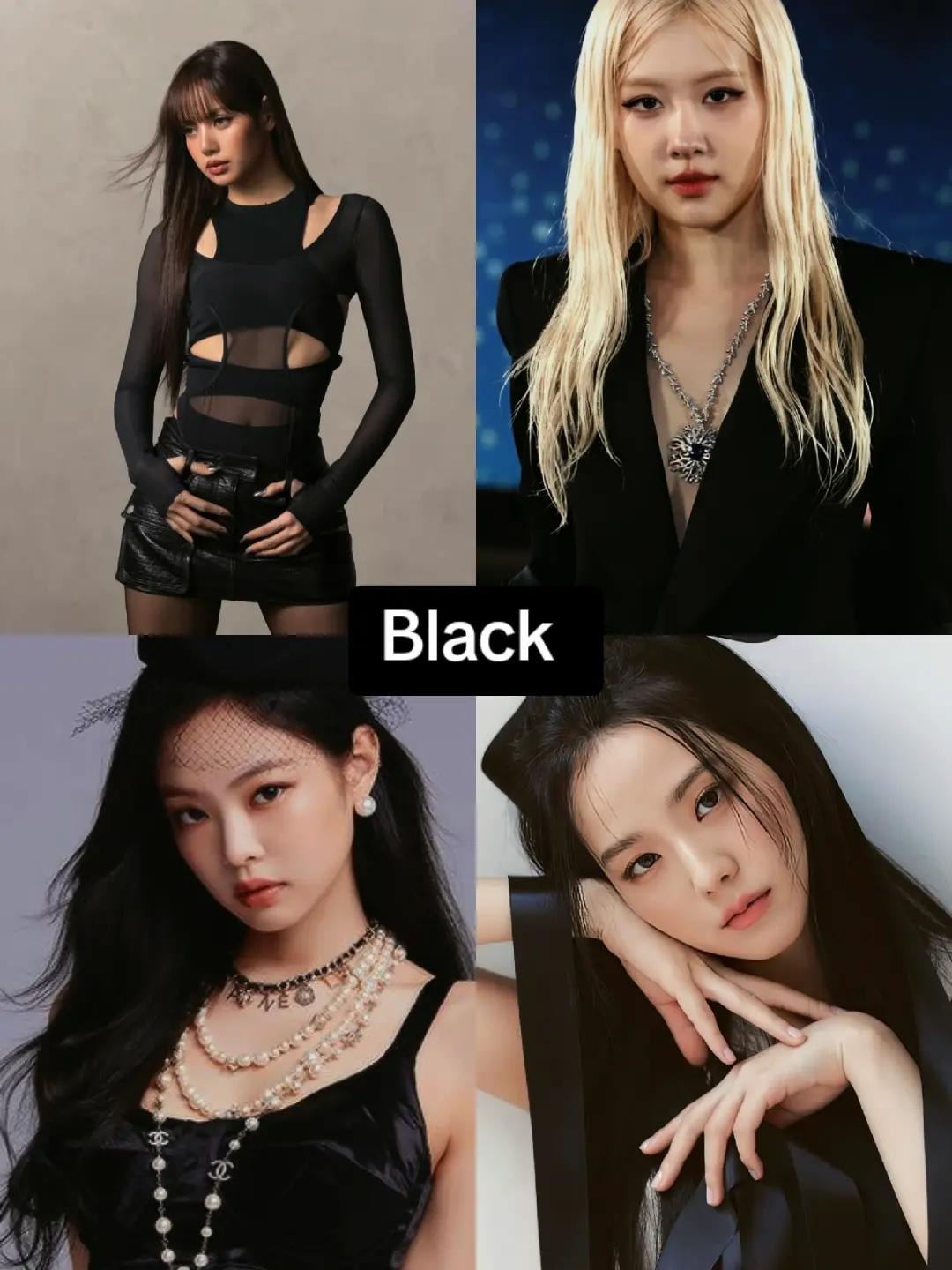 BLACKPINK silhouette color edit (photo 2 of 4)