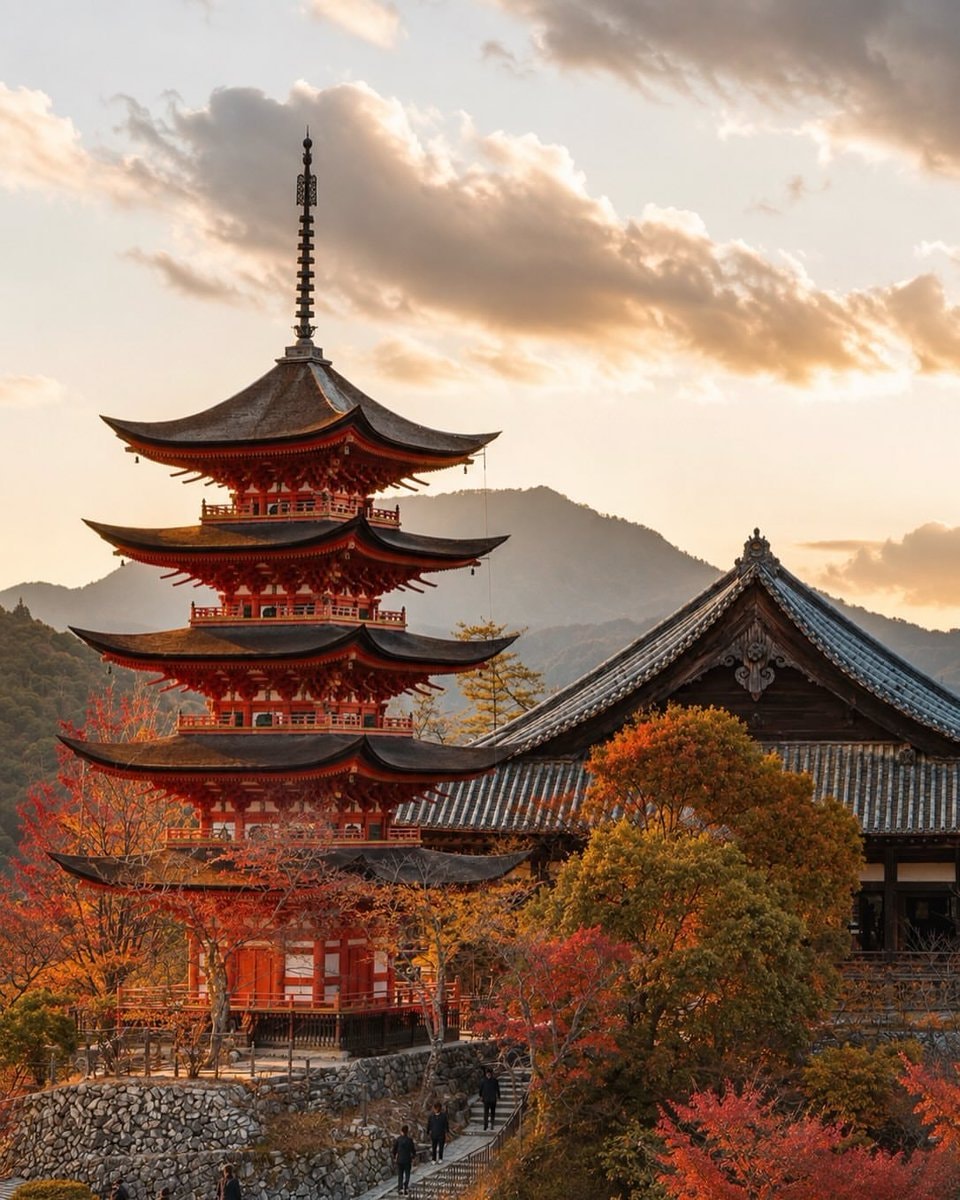 Kyoto pagoda autumn (photo 3 of 4)