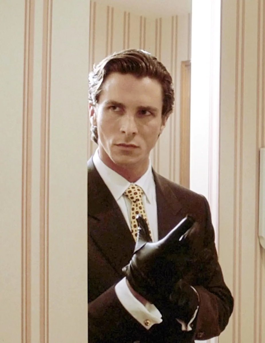 Patrick Bateman American Psycho comparison (photo 2 of 2)