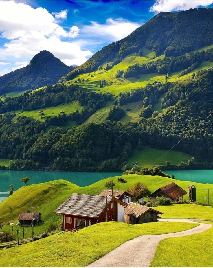 Lucerne lake Switzerland