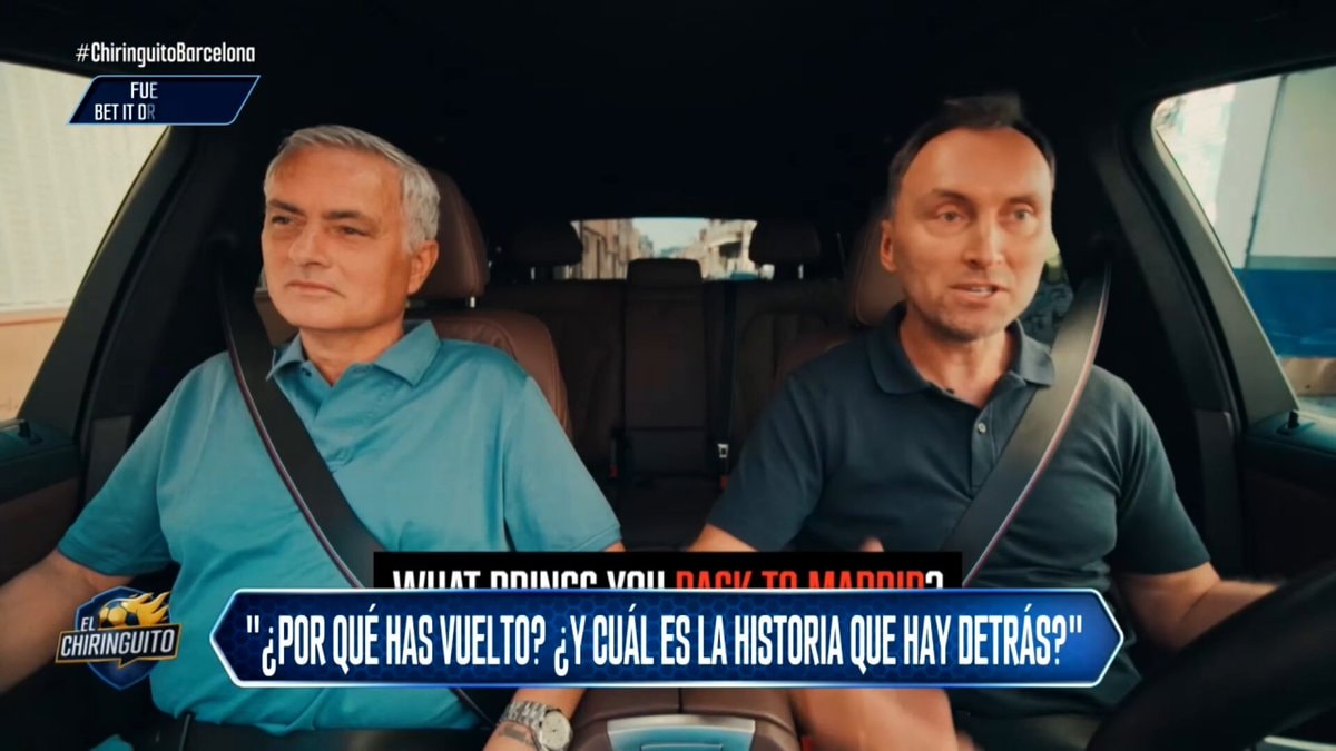 José Mourinho on returning to Real Madrid