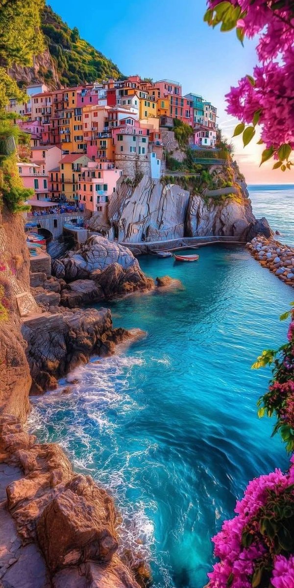 Manarola Italy coastal village