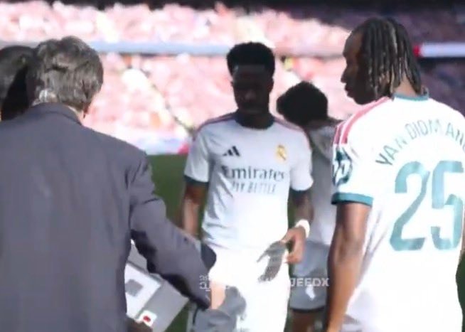 Vinicius Junior substitution Real Atletico
