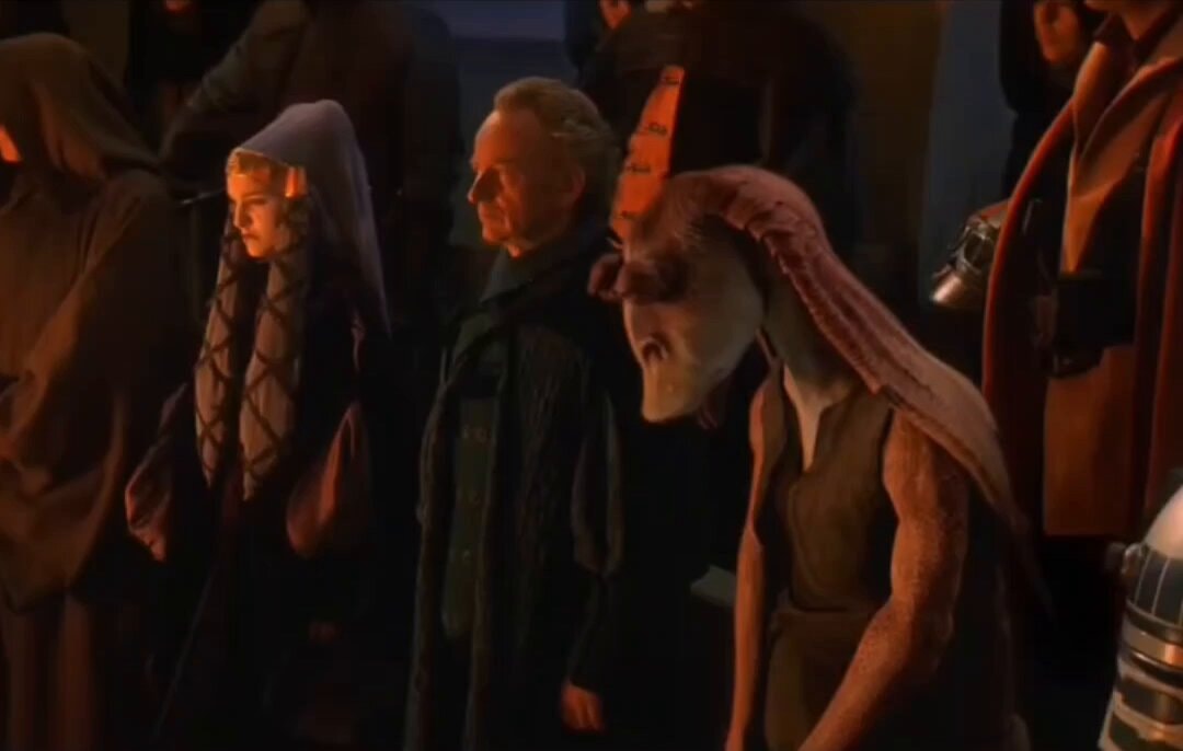 Palpatine hidden from Yoda