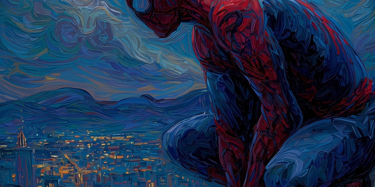 Spider-Man Night Swing (photo 2 of 4)