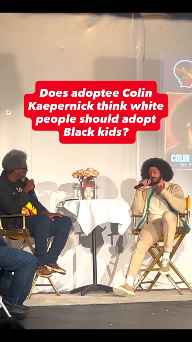 Colin Kaepernick on adoption