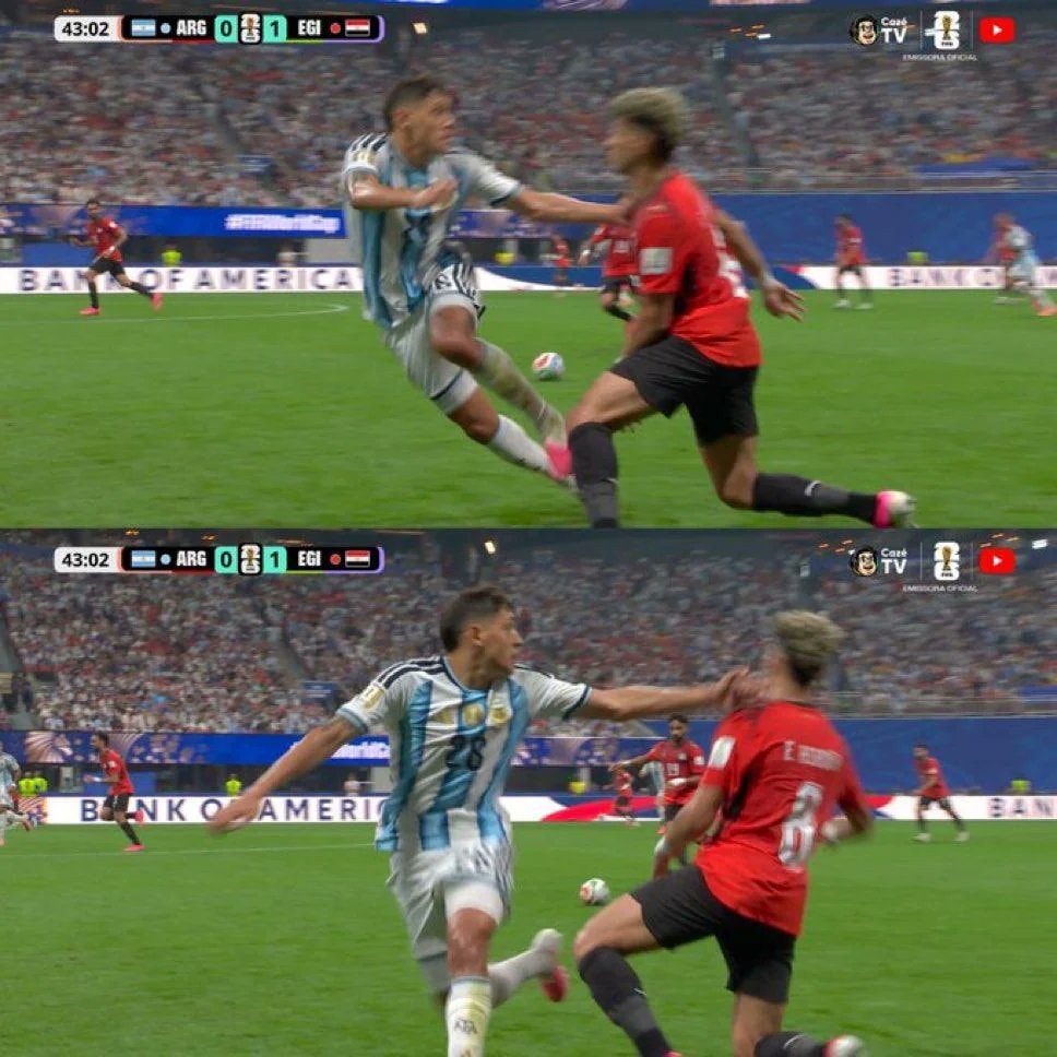 Molina vs Egypt Argentina 0-1