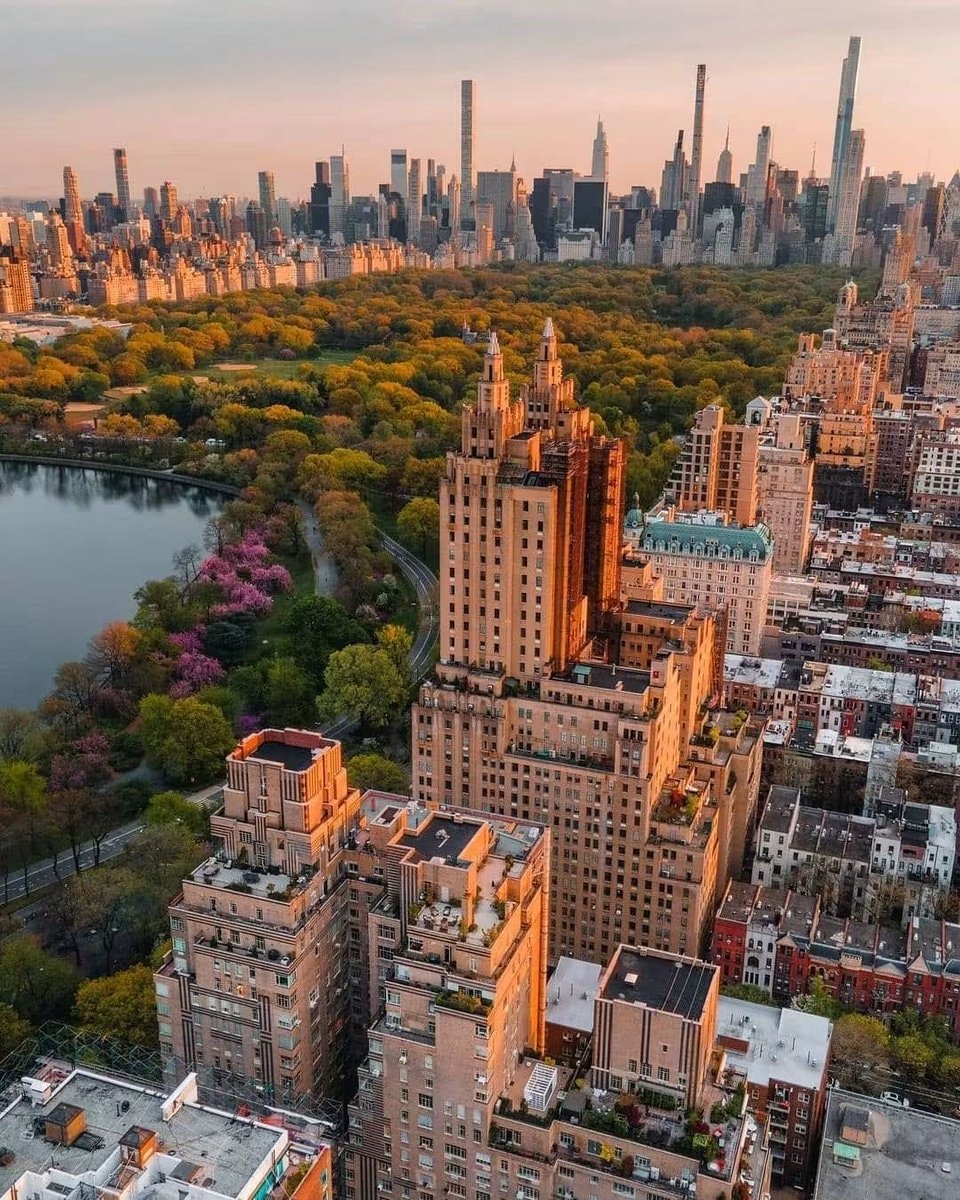 New York City skyline aerial view