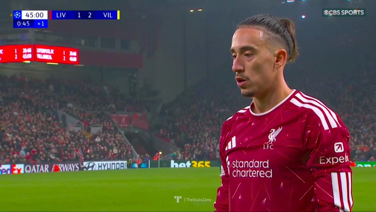 Araujo goal for Liverpool vs VIL