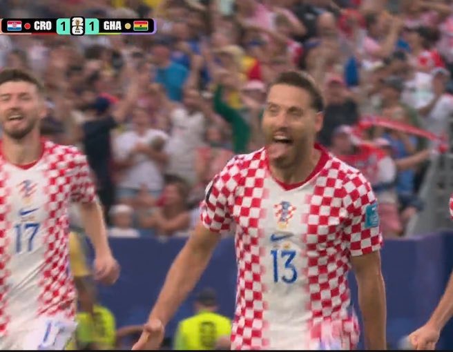 Nikola Vlašić goal Croatia Ghana