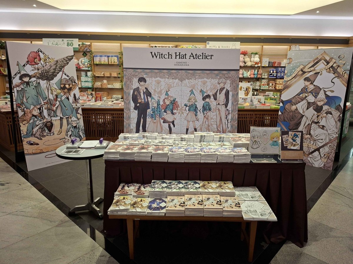 Witch Hat Atelier Kinokuniya Singapore pop-up