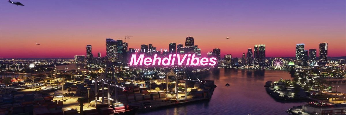 MehdiVibes Twitch streamer city skyline MehdiVibes Twitch streamer city skyline