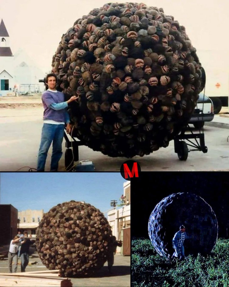 Critters 2 giant critter ball stunt Critters 2 giant critter ball stunt