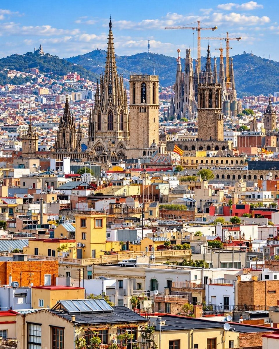 Barcelona Spain cityscape