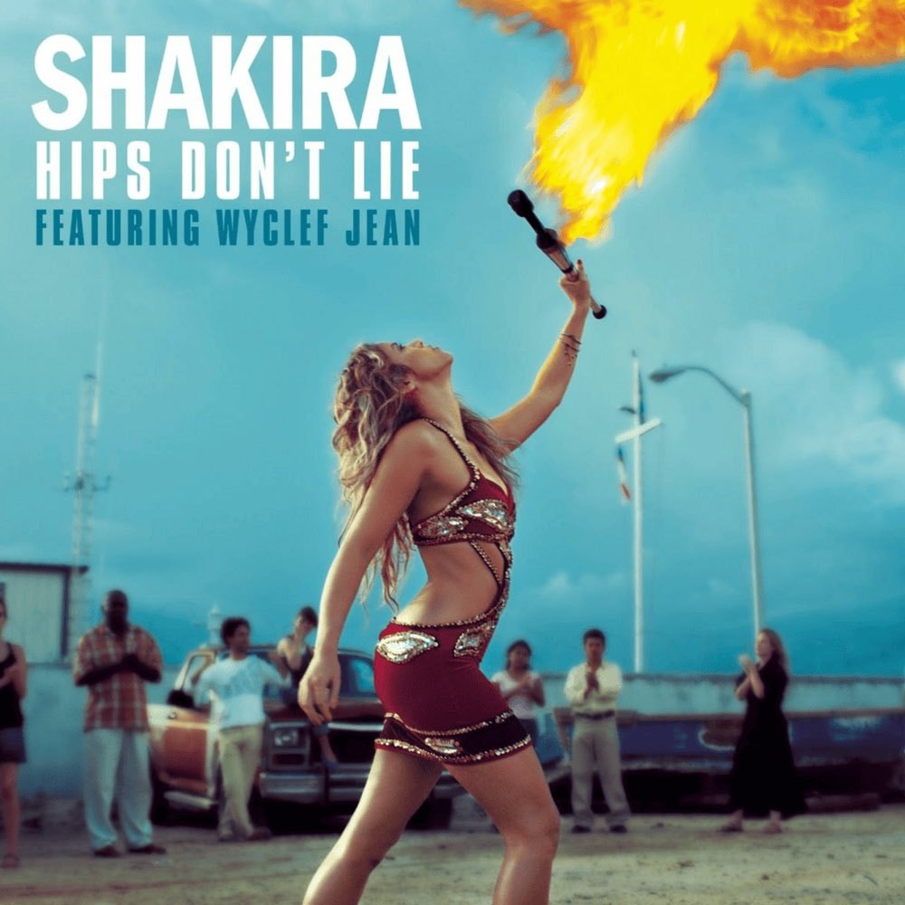 Shakira "Hips Don't Lie" Spotify chart (photo 1 of 2)