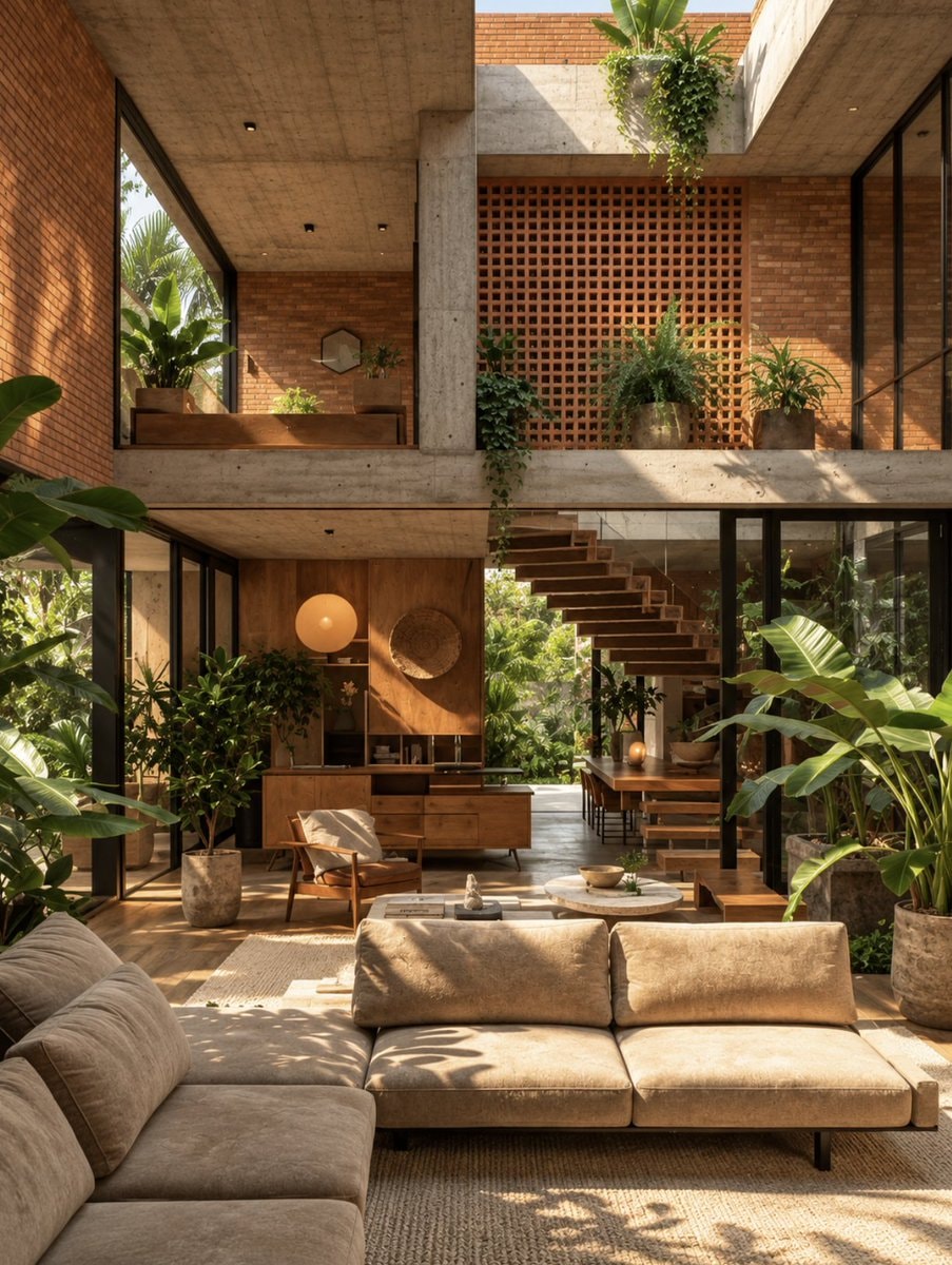Architect and botanist home interior (photo 4 of 4)