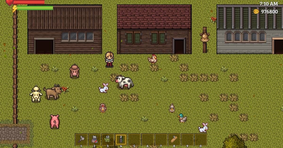 Stardew Valley and Project Zomboid hybrid on Steam