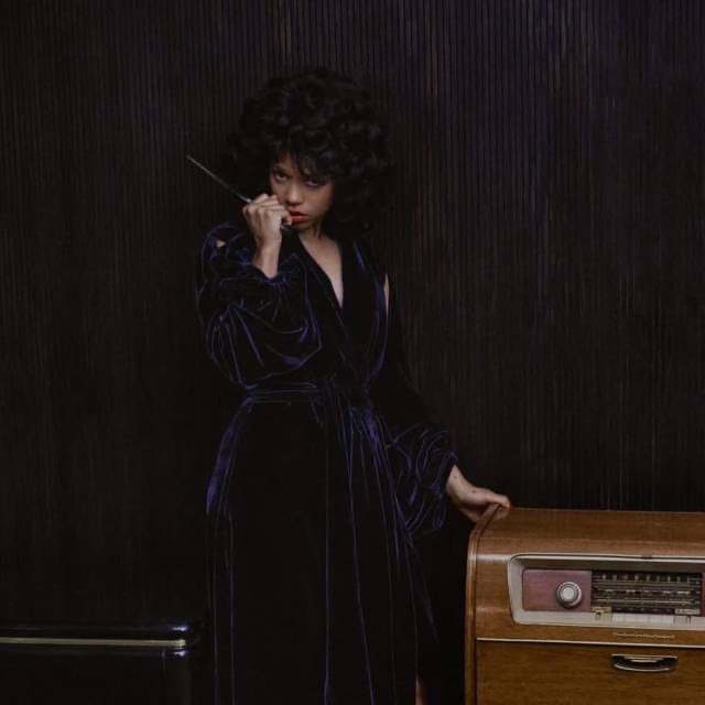 Taylor Russell Blue Velvet shoot by Luca Guadagnino (photo 2 of 4)