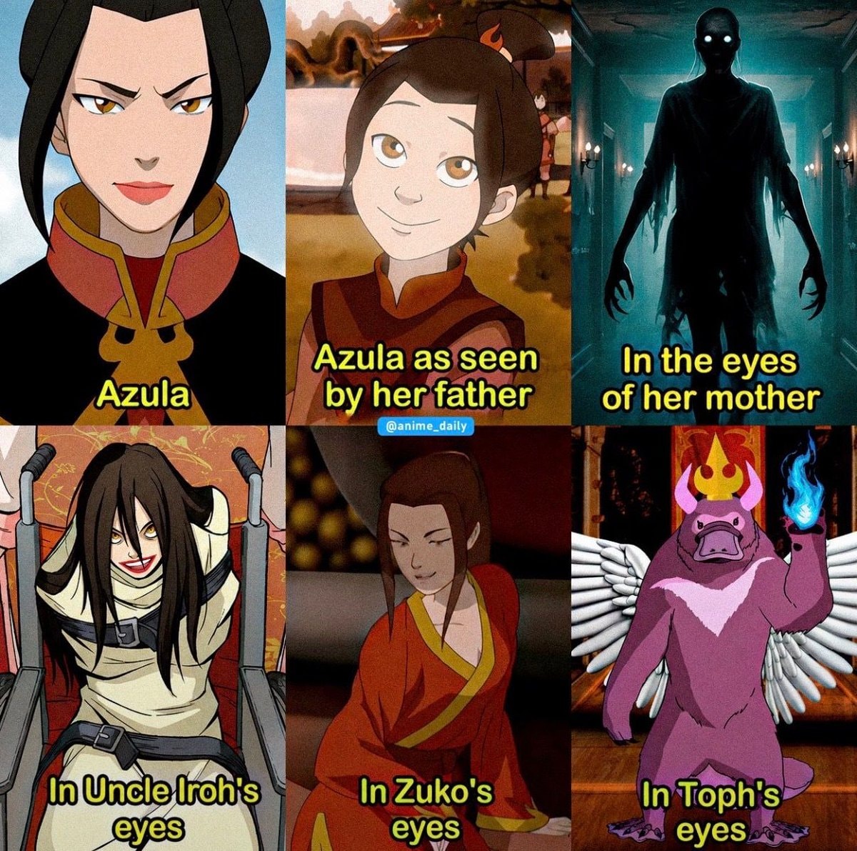 Azula perceptions Avatar: The Last Airbender