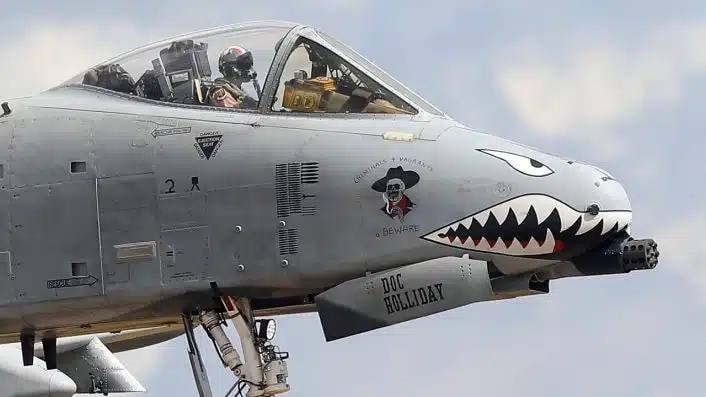 A-10C Warthogs return from Iran War with mission markings (photo 2 of 4)