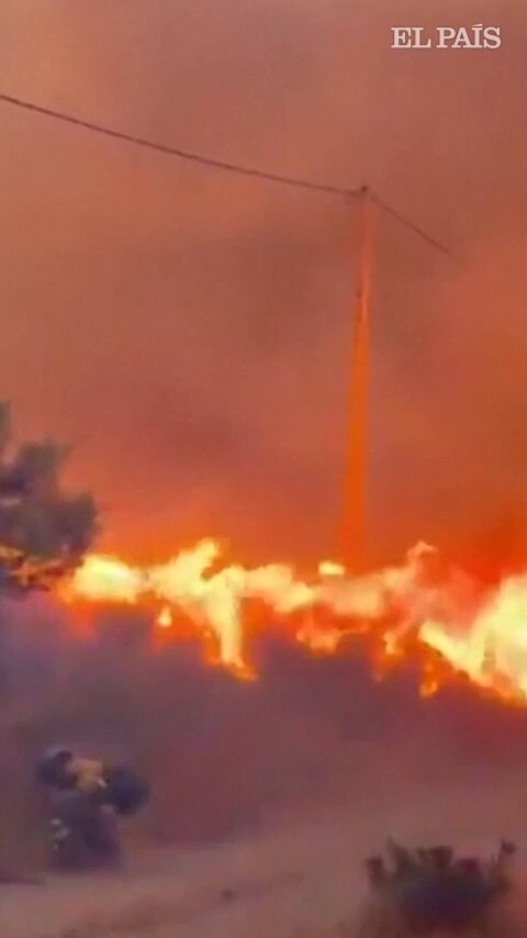 Spain wildfires climate impact