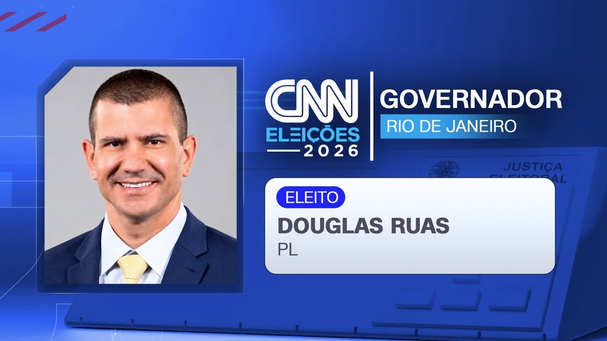 Douglas Ruas elected governor of Rio de Janeiro