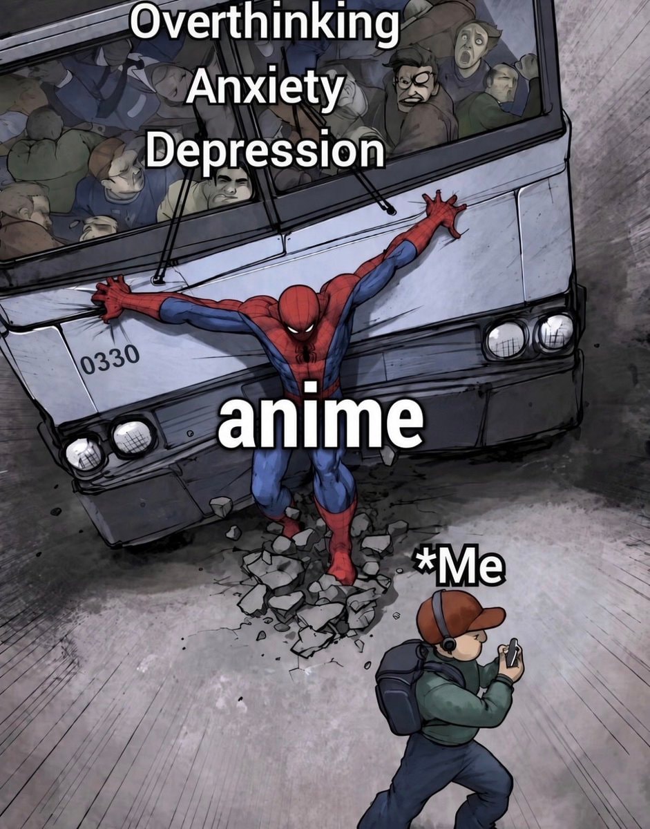 Spider-Man stops anxiety bus