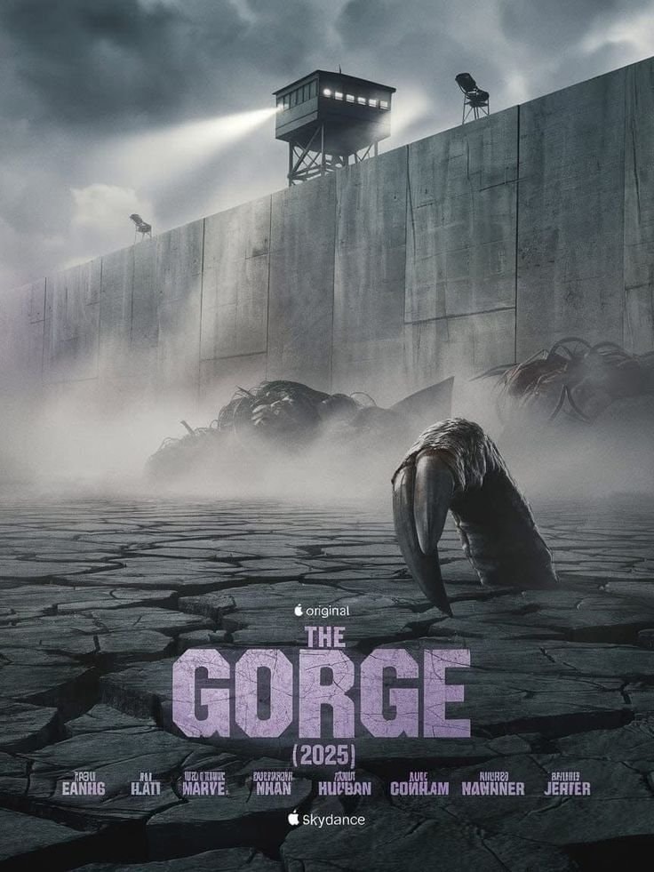 The Gorge 2025 movie poster