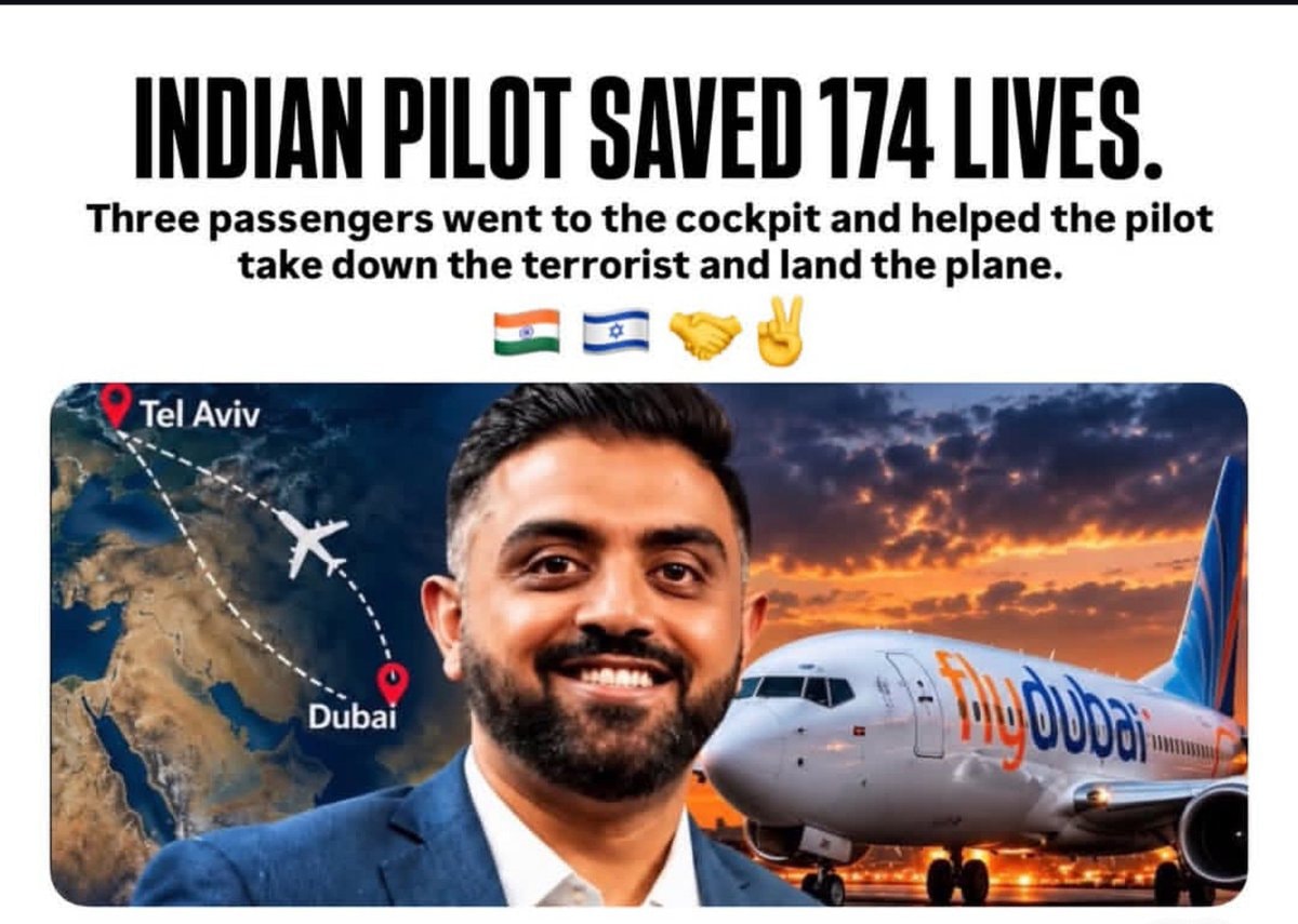Captain Smit Machchar Flydubai pilot