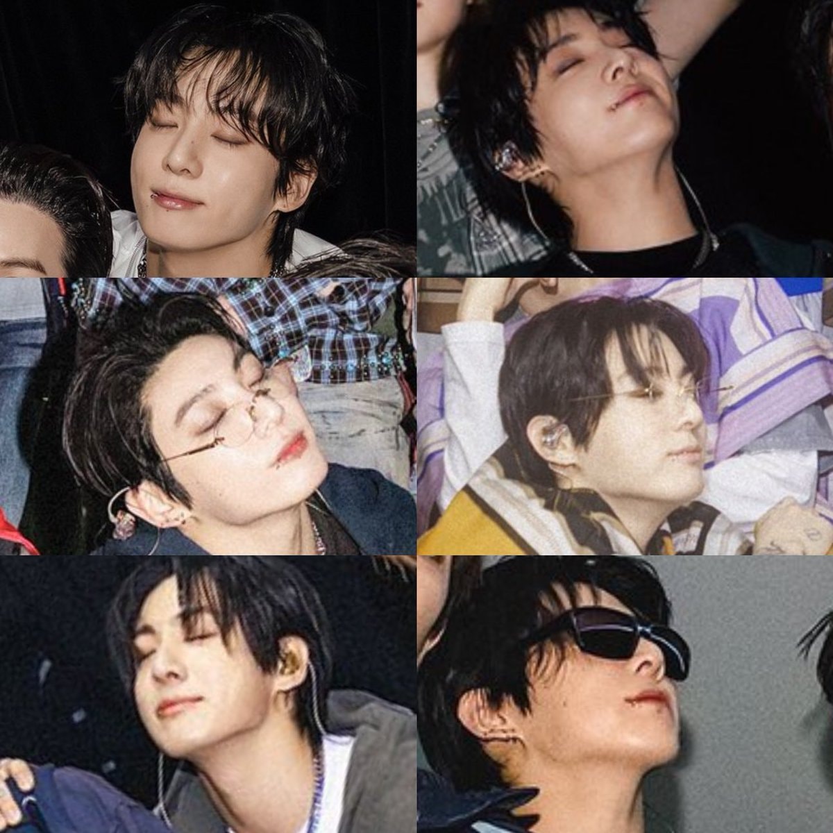 Jungkook tour poses